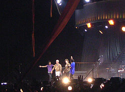 The Rolling Stones en Niza, Francia (2006).